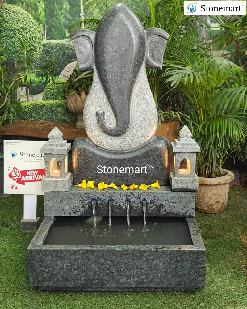 Granite Ganesha Waterfall