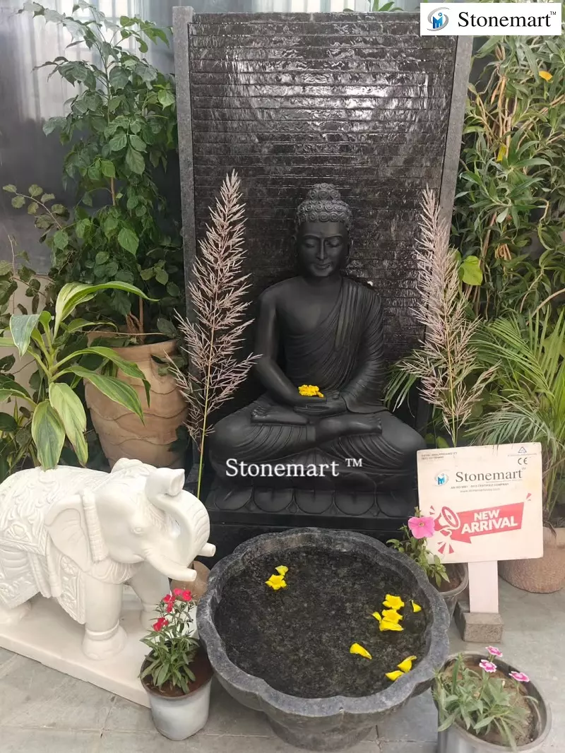 Stone Elephants For Entrance