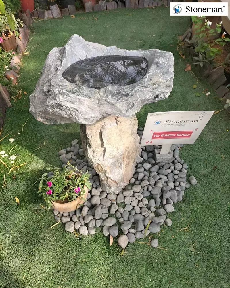 Stone Urli Or Bird Bath