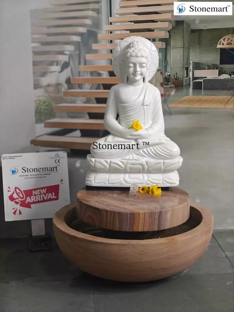 Buddha Statue With Fountain