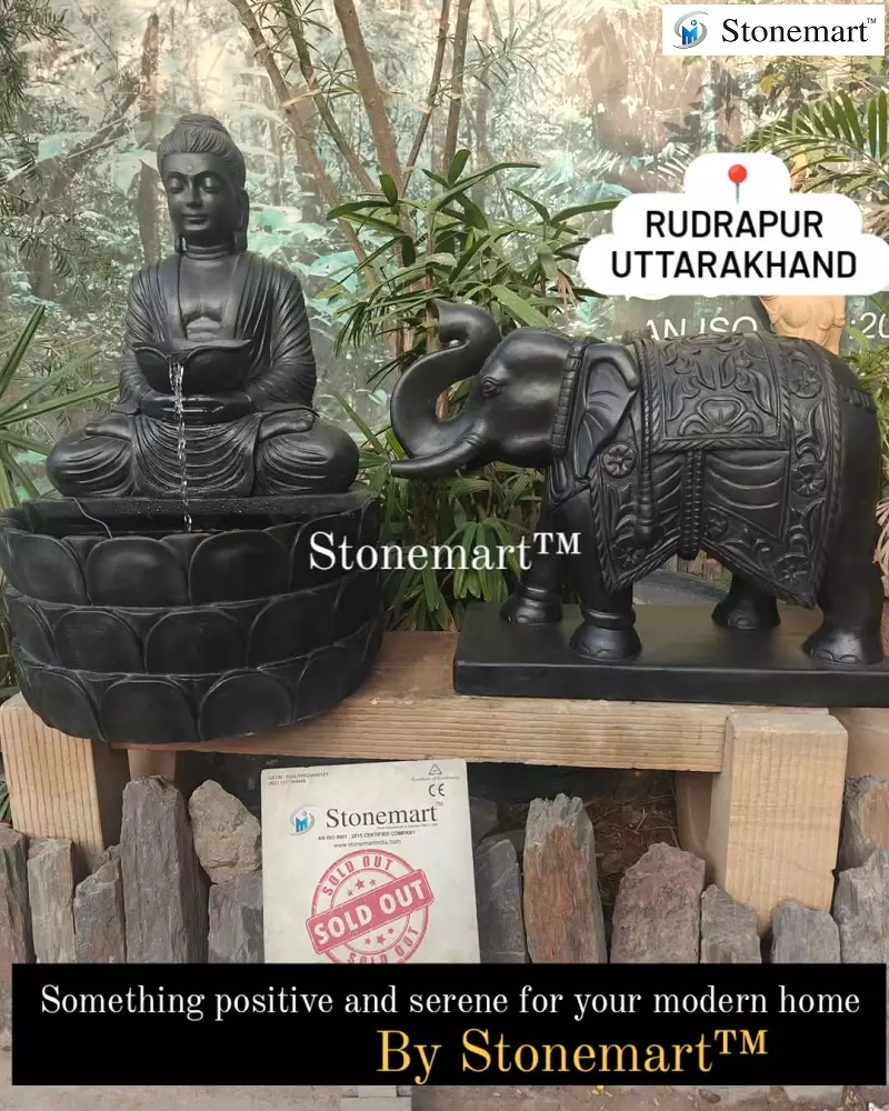 Buddha Fountain For Resort Decor