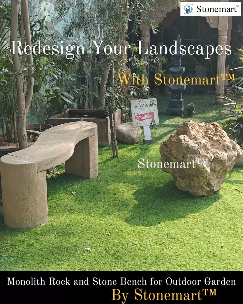 Natural Stone Boulder For Office Garden Decor