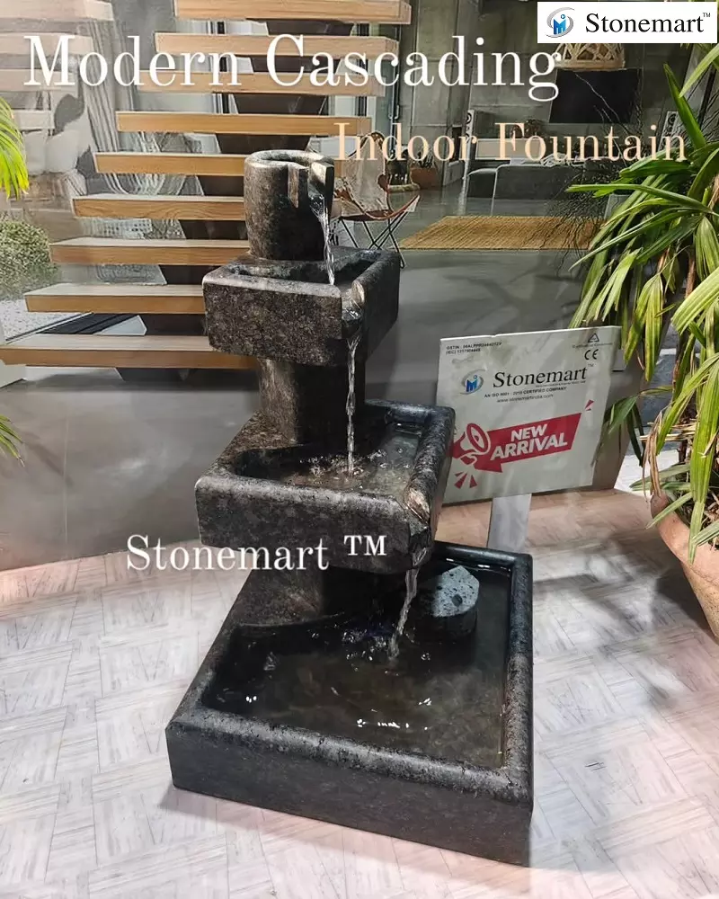 Stone Fountain For Balcony Decor