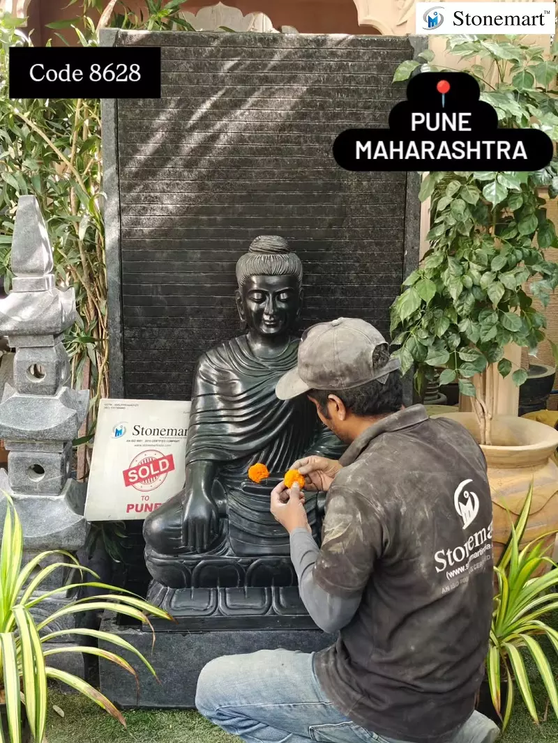 Bhumisparsha Mudra Buddha Statue