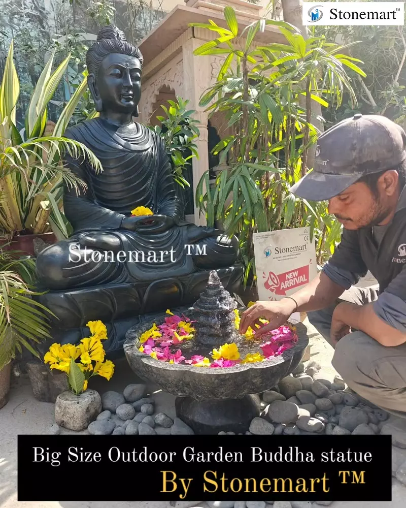 Meditating Buddha Idol